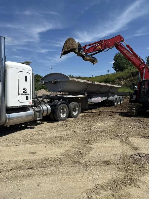 Commercial concrete work by Schultz Enterprises