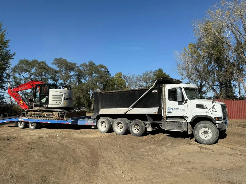 Commercial concrete work by Schultz Enterprises