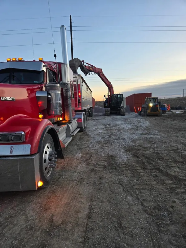 Commercial concrete work by Schultz Enterprises