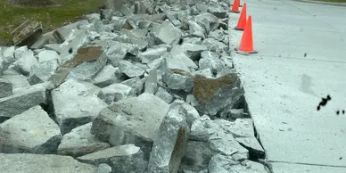 Concrete tear out and haul away