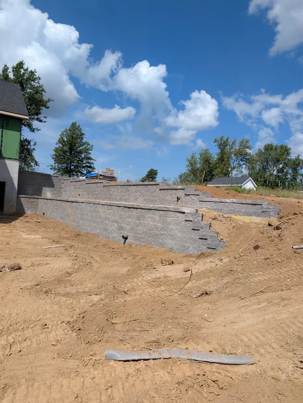 Residential concrete work by Schultz Enterprises