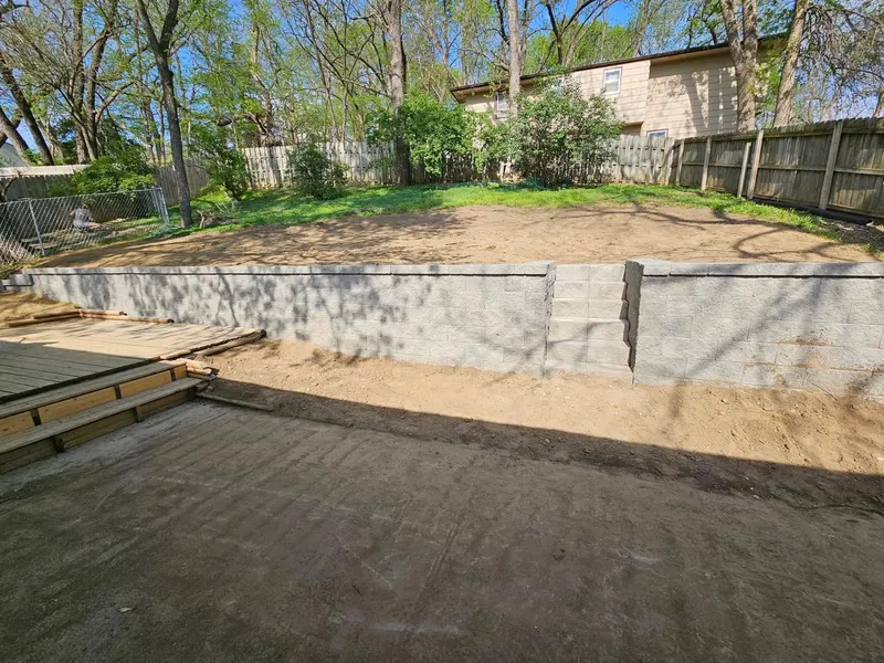 Residential concrete work by Schultz Enterprises